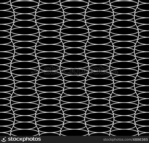 Seamless geometric vector pattern