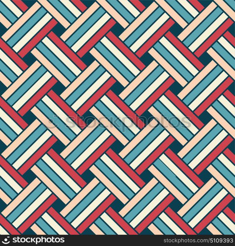 Seamless geometric vector pattern