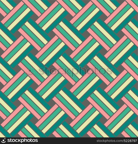Seamless geometric vector pattern
