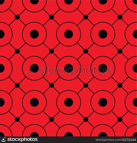 Seamless geometric vector pattern