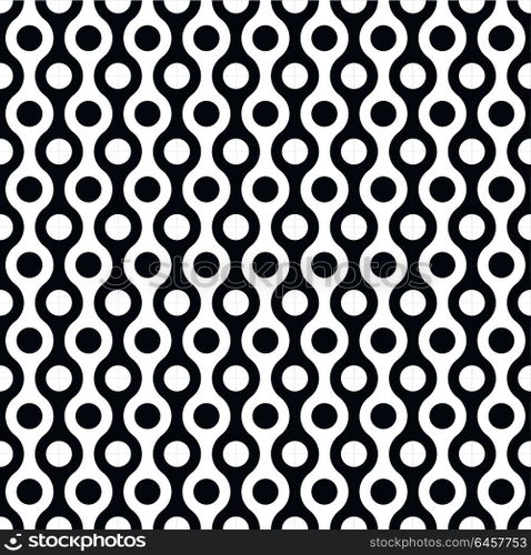 Seamless geometric vector pattern
