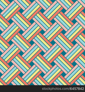 Seamless geometric vector pattern