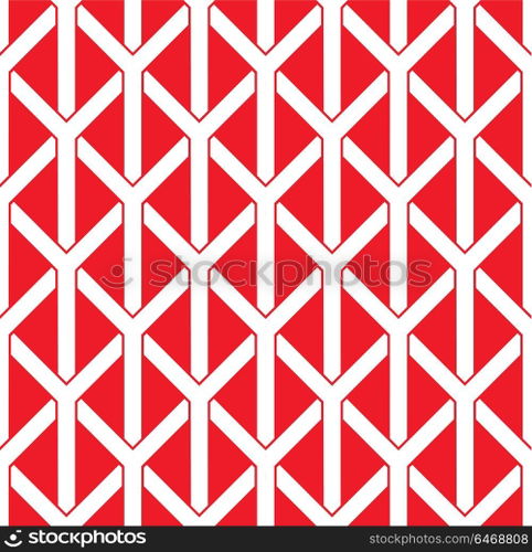 Seamless geometric vector pattern