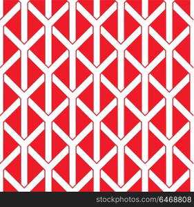Seamless geometric vector pattern