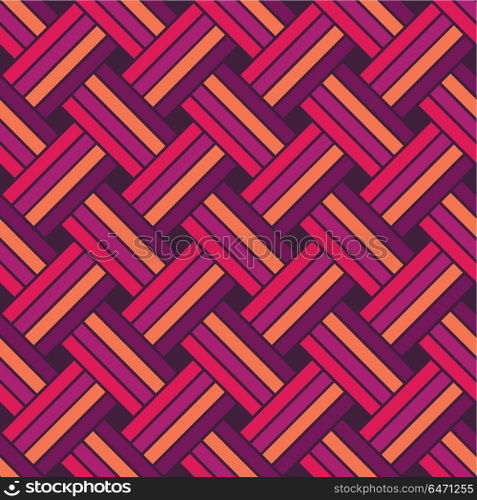Seamless geometric vector pattern