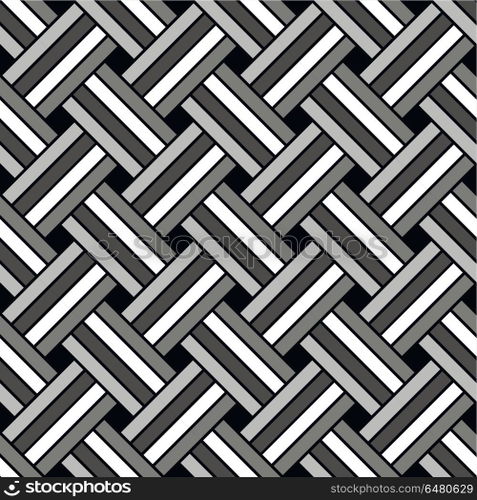 Seamless geometric vector pattern