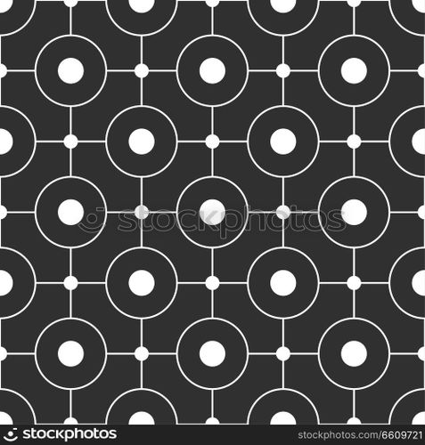 Seamless geometric vector pattern