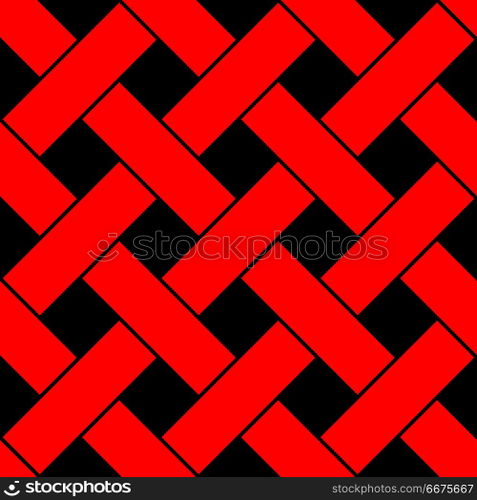 Seamless geometric vector pattern