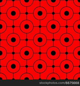 Seamless geometric vector pattern