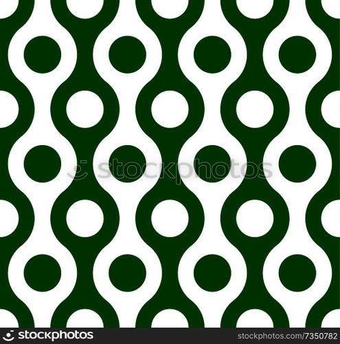Seamless geometric vector pattern