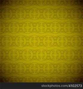 seamless golden background with repeat design that joins with no seam