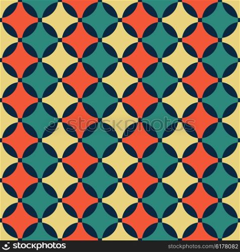 Seamless Grid Pattern. Vector Background. Regular Texture. Seamless Grid Pattern