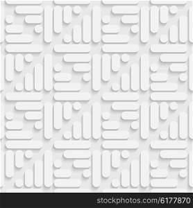 Seamless Grid Pattern. Vector Soft Background. Regular White Texture. Seamless Grid Pattern