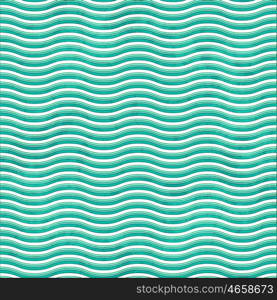 Seamless Grunge Striped Waved Background