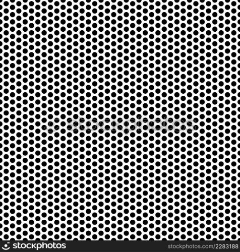 Seamless halftone vector background.Filled with black circles.. Seamless halftone vector background.Filled with black circles .
