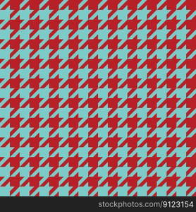 Seamless houndstooth pattern. Vector image.