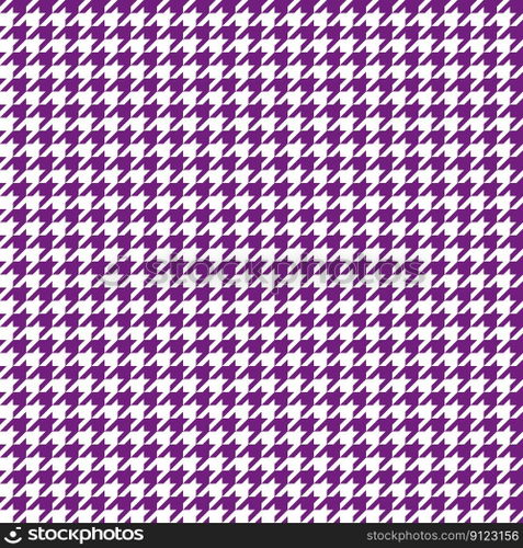 Seamless houndstooth pattern. Vector image.
