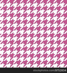 Seamless houndstooth pattern. Vector image.