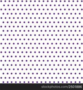 Seamless icon with purple dot. Polka rhombus background illustration symbol. Wallpaper vector sign.