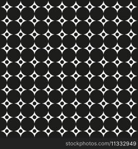 Seamless intersecting circle dot pattern texture background