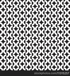 Seamless intersecting circle ring pattern