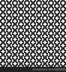 Seamless intersecting circle ring pattern