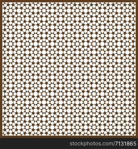Seamless Islamic patterns set in beige color.. Seamless Islamic patterns in beige. Traditional muslim ornament.