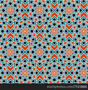 Seamless Islamic patterns set in beige color.. Seamless Islamic patterns in beige. Traditional muslim ornament.