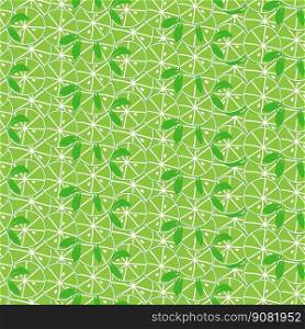 Seamless jusy and summer  pattern with sliced green lime. Vector background