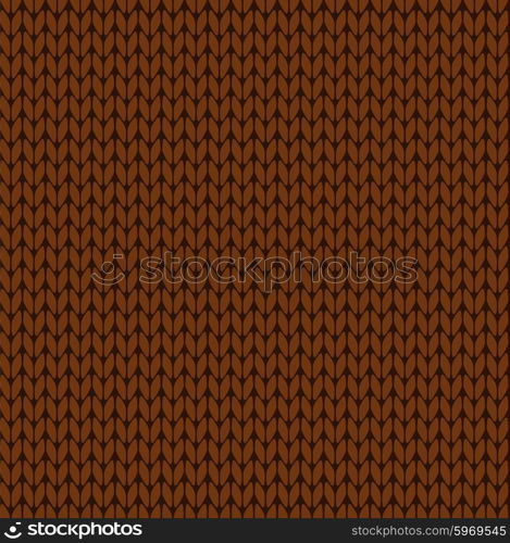 Seamless knitted pattern