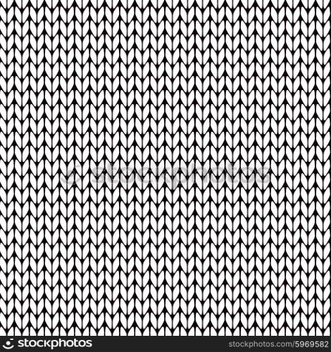 Seamless knitted pattern