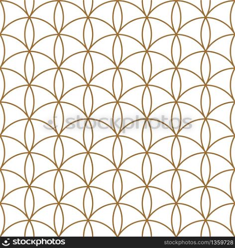 Seamless Kumiko pattern in color lines average thickness.. .Seamless geometric pattern in style japanese ornament Kumiko