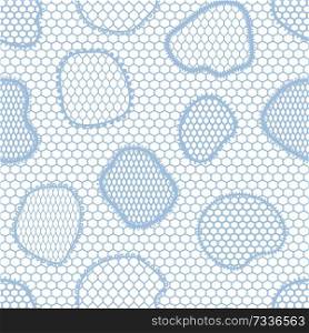 Seamless lace pattern with abstract shapes. Vintage fashion textile.. Seamless lace pattern with abstract shapes. Vintage textile.