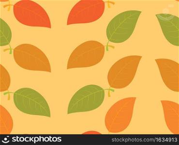 seamless leaf background pattern