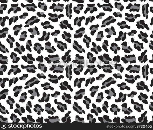 Seamless leopard repeat pattern, creative design templates 