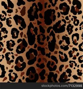 Seamless leopard wild nature pattern. Animal print.. Seamless leopard wild nature pattern. Vector animal print.