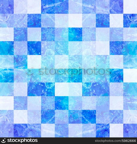 Seamless mosaic background. Geometric pattern. Vector illustration.. Seamless mosaic background.