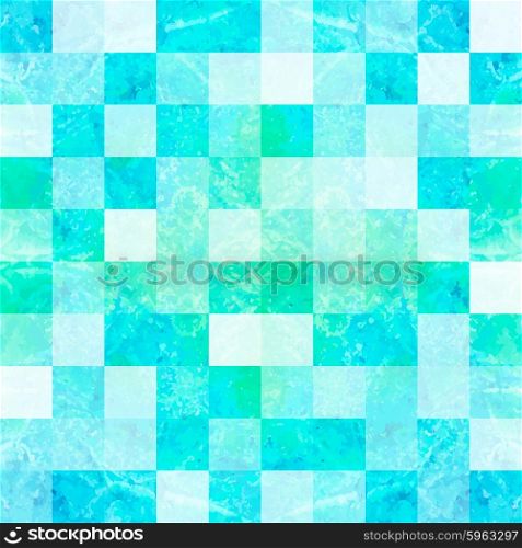Seamless mosaic background. Geometric pattern. Vector illustration.. Seamless mosaic background.