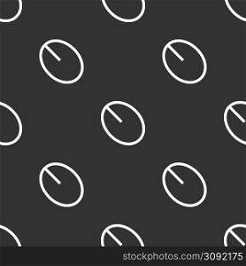 Seamless mouse pattern on a black background. Seamless mouse pattern