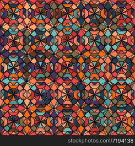 Seamless multicolored pattern. Modern random colors for textiles, packaging, paper printing, simple backgrounds and textures, mosaics and panels