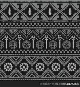 seamless native pattern background. seamless native pattern background vector art illustration