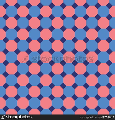 Seamless Octagon Pattern Texture Background