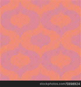 Seamless ogee pattern vector background tile