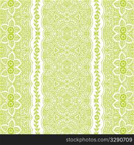 Seamless organic wallpaper pattern
