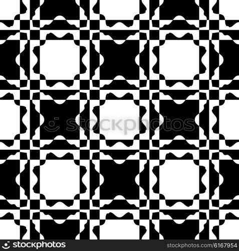 Seamless Oriental Pattern. Abstract Monochrome Background.. Seamless Oriental Pattern