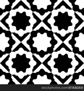 Seamless Oriental Pattern. Abstract Monochrome Background.. Seamless Oriental Pattern