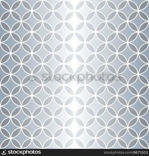 Seamless overlapping circle pattern in vector format