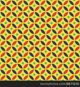 Seamless overlapping circle pattern in vector format