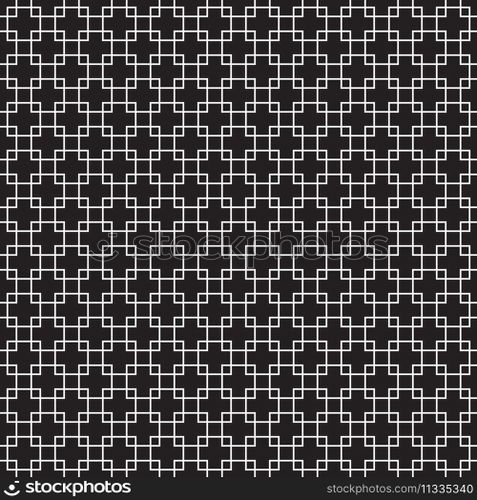 Seamless overlapping square pattern background
