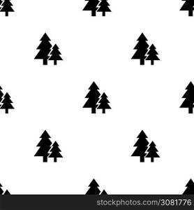 Seamless park pattern with a white background. Seamless park pattern